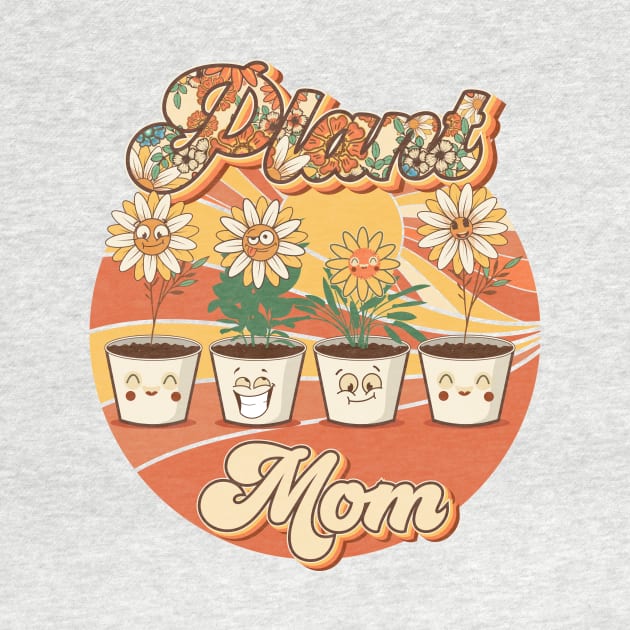 Mother day  plant mom mama lover groovy quote You Grow Girl by HomeCoquette